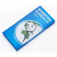 Лупа, увеличительное стекло с ручкой 曲柄100-XX, диаметр: 100 мм, увеличение: 3X