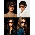 Plastic retro sunglasses for women Elit LH186-EL