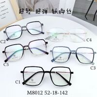 Hybrid frame, titanium alloy + TR90 SANTA M8012