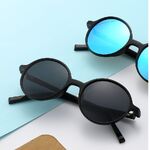 Polarized plastic TR90 sunglasses with UV400 protection for kids K523-2-GT