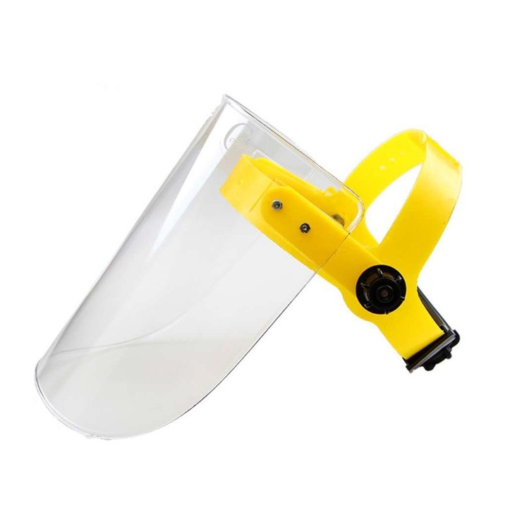 Маска защитная прозрачная/коричневая