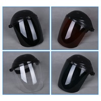 Маска защитная сварочная пластиковая, 22*30 см, толщина 2 мм