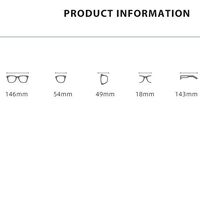 Metal Blue Block glasses with blue light protection FENQI F31371