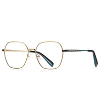 two-color  style metal blue blocker frames for glasses MORE 3052