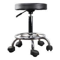 Round rotary lift back roller stool WZ-Y5C-1