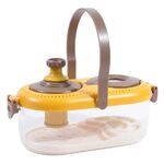 Magnifier with universal backlight, magnifying glass for observing insects and animals 20171, diameter: 40 mm, 15 mm, magnification: 5X, 10X