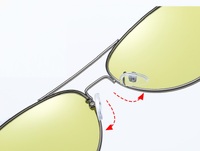 Antiglare polarized photochromic sunglasses for drivers 209