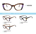 Plastic acetate eyeglasses frame for women WD4230