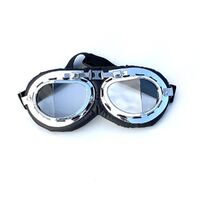 Safety shockproof sports goggles 风镜-哈雷银框-直角