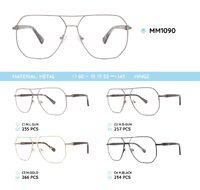 Metal men's frame for glasses MM1090