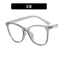 Plastic glasses with blue light protection for women 28012-PN