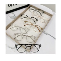 Металлические + TR90 очки с защитой от синего света Blue Block FENQI F01083