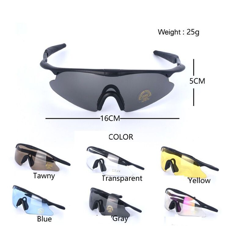 Safety shockproof sports goggles 战术眼镜-X100