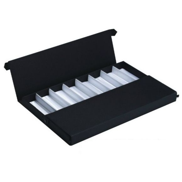 Glasses and frames holder display with 16 slots and cover, from 10 pcs