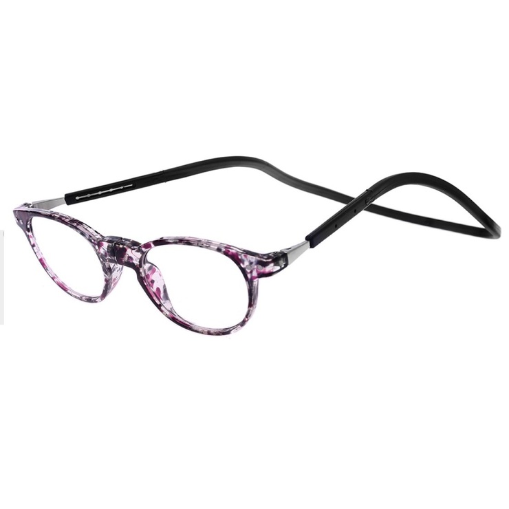Ready-made folding magnet plastic frame glasses with diopters 5518 (from 10 pieces) 