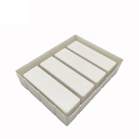 Plastic glasses and frames display for cabinets and drawers with 4 slots