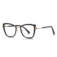 Metal + TR90 Blue Blocker glasses frame for women with UV and blue light protection lenses More FCS3148