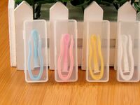 Комплект из 5 штук мини-наборов для мягких контактных линз - пинцет + присоска XY3000连体夹PP