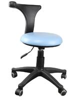 Round rotary lift back roller stool WZ-Y5E