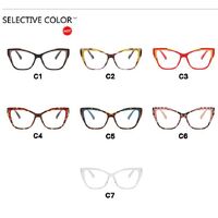 Plastic TR90 glasses with blue light protection for women 5201-PN