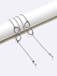Metal glasses chain with glasses GL037(1)