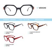 Plastic acetate eyeglasses frame for women WD4240