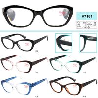 Очки женские в пластиковой оправе Vizzini V7161, диоптрии от +1.00 до +3.00 (шаг 0,25) до+6,0(0,50)