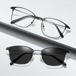 Photochromic metal glasses with protection Blue Cut L9187