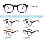Plastic acetate eyeglasses frame for women WD4252