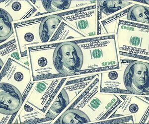 Cleaning cloth for glasses with a print, microfiber material, individually wrapped C35 DOLLAR 1, 17.5*14.5 cm