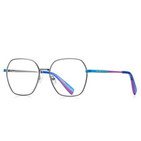 two-color  style metal blue blocker frames for glasses MORE 3052