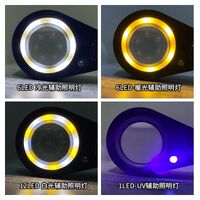 Лупа складная с универсальной подсветкой 7806-1-XX, диаметр: 22 мм, увеличение: 10X, 20X, 30X