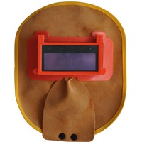 Маска защитная сварочная из воловьей кожи, 25*20 см, толщина 2 мм