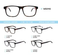 Plastic frames for glasses acetate material WD2192
