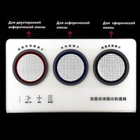 Aspherical and spherical lens test display A8001