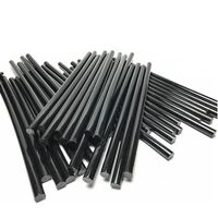 Black hot glue for glue gun, Ø7-11 mm, price per 1 kg