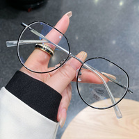 Metal Blue Block glasses with blue light protection FENQI F89003