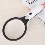 Magnifier with universal backlight, magnifying glass with handle 70120-XX, diameter 120 mm, magnification: 4Х, 30Х
