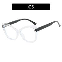 Plastic glasses with blue light protection for women 8573-PN