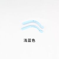 Наконечники на заушники силиконовые детские с винтовой фиксацией JT23-7, 65 мм (цена за пару)