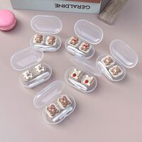 Mini soft contact lens XY-136翻盖小熊