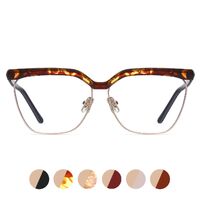 TR90 plastic frame or glasses with blue light protection, with spring hinges FA87282