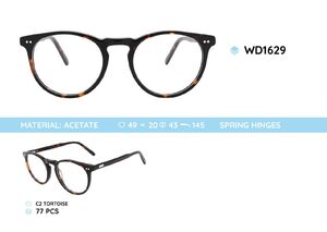 Plastic acetate eyeglasses frame WD1629
