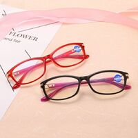 Plastic reading glasses 1802防蓝光 with Blue ray cut protection, diopters from 0.00 to +4.00, RMC=62-64