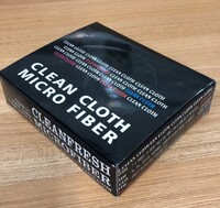 Салфетка для протирки линз в очках, материал микрофибра, с тиснением -  очки 金布 579-6 15см*18см