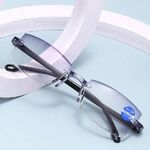 Plastic eyeglasses for reading J11 (KY308) Blue ray cut, black, diopters from +1.00 to +4.00, PD62-64