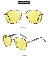 Antiglare polarized photochromic sunglasses for drivers 209