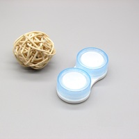 Set of 5 contact lens cases K-579-15, 55x26x13 mm