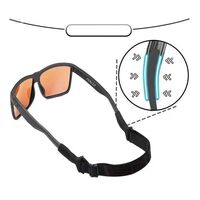 Шнурок-резинка - фиксатор для очков эластичный с регулируемой длиной, 21-33 см