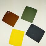 Polarized plastic lenses, 55*70 mm, gray / green / brown / yellow (price per pair!) F=400mm, 600mm